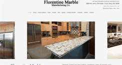 Desktop Screenshot of florentinemarble.com